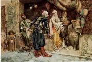 unknow artist, Arab or Arabic people and life. Orientalism oil paintings 117